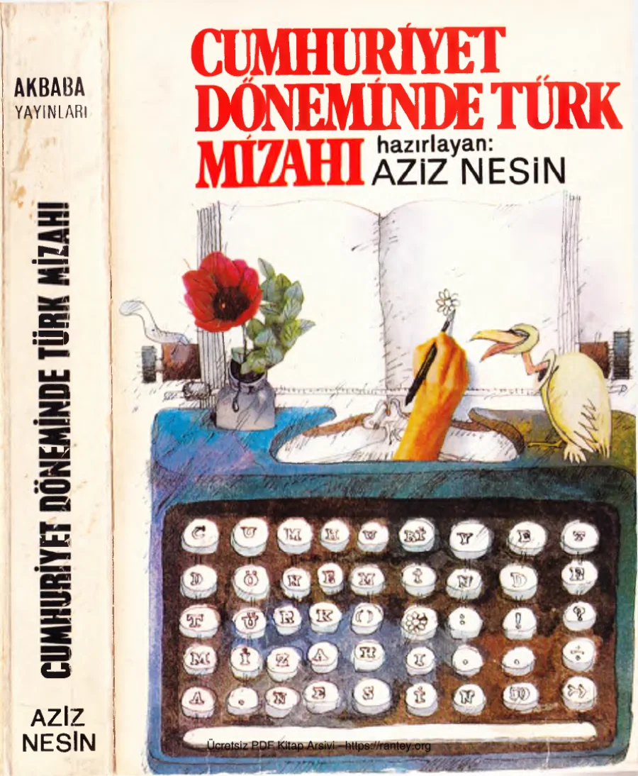 Cumhuriyet Dönemi Türk Mizahı Antolojisi kapak görseli