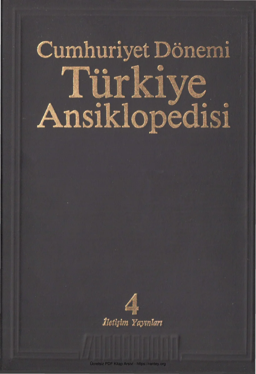 Cumhuriyet Dönemi Türkiye Ansiklopedisi 4 kapak görseli