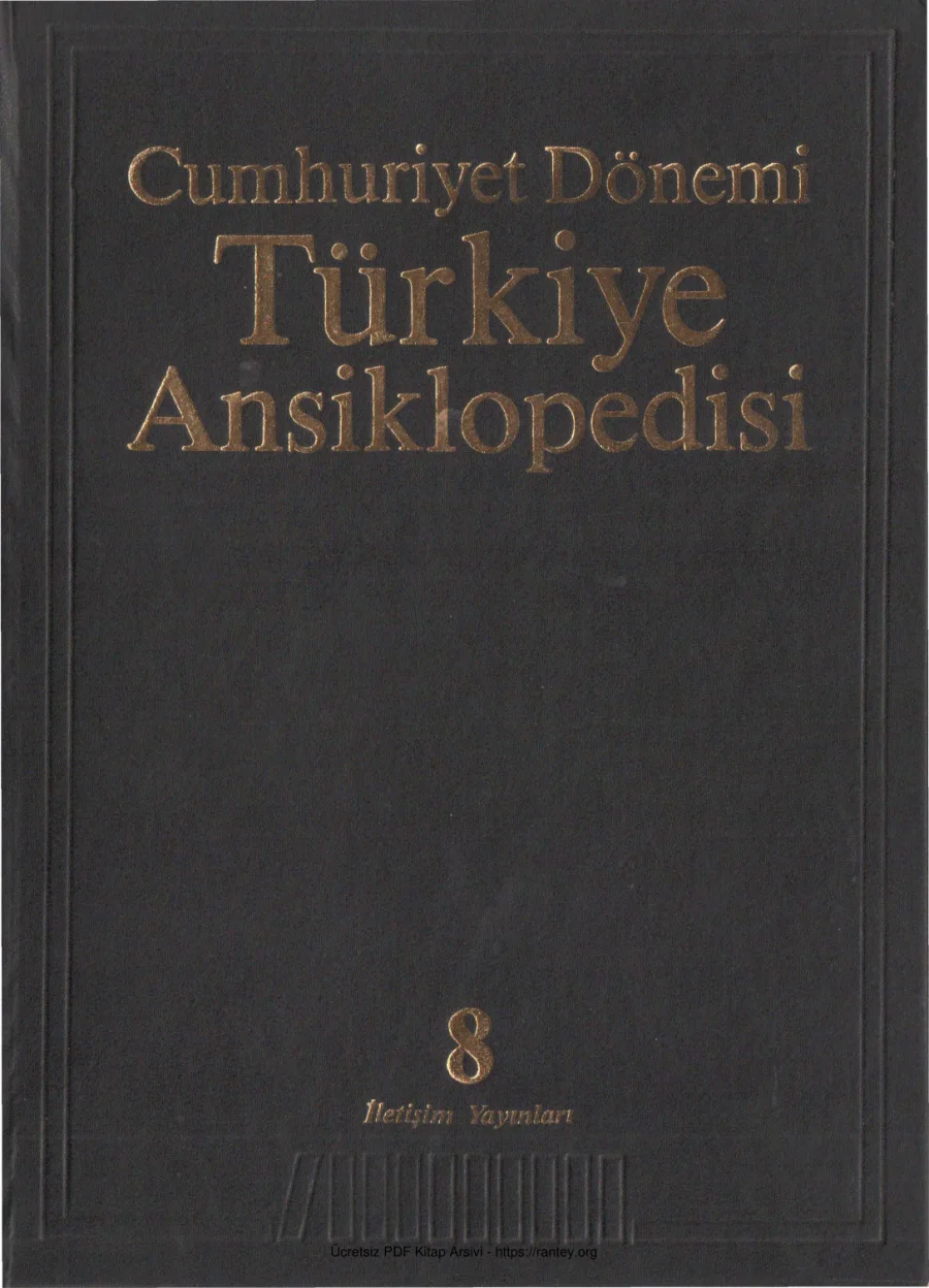 Cumhuriyet Dönemi Türkiye Ansiklopedisi 8 kapak görseli