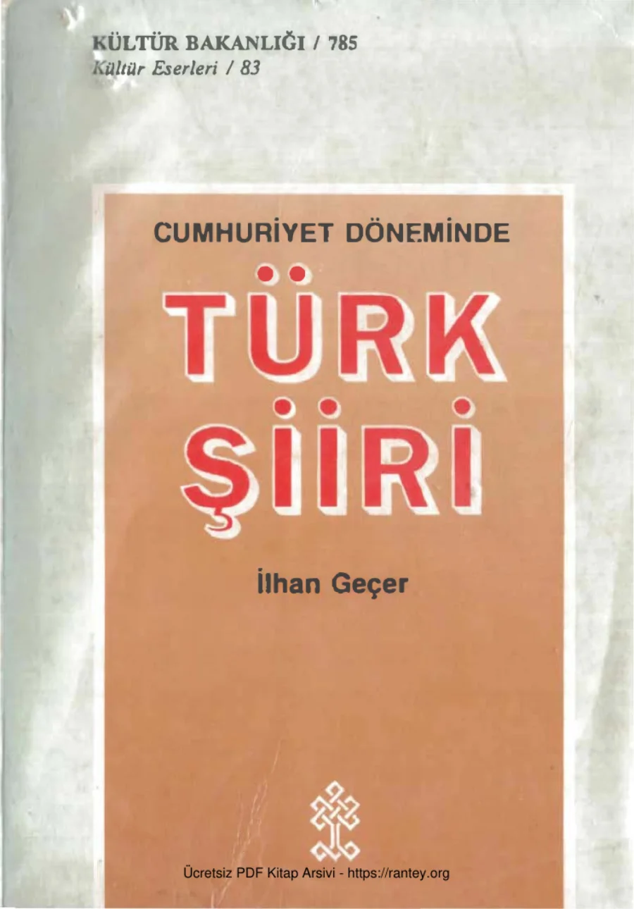 Cumhuriyet Döneminde Türk Şiiri kapak görseli