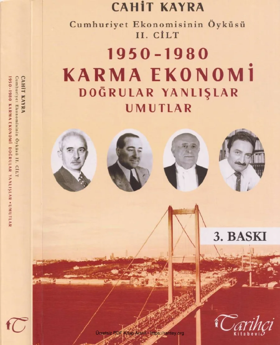 Cumhuriyet Ekonomisinin Öyküsü Cilt 2 1950 1980 kapak görseli