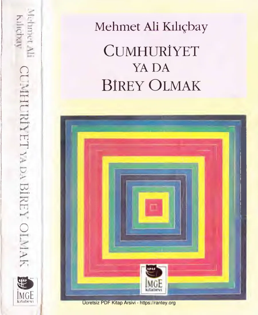 Cumhuriyet ya da Birey kapak görseli