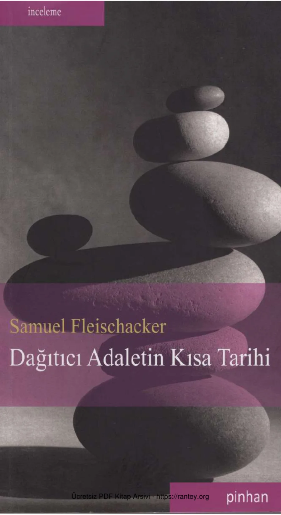 Dağıtıcı Adaletin Kısa Tarihi Pinhan Yayınları kapak görseli