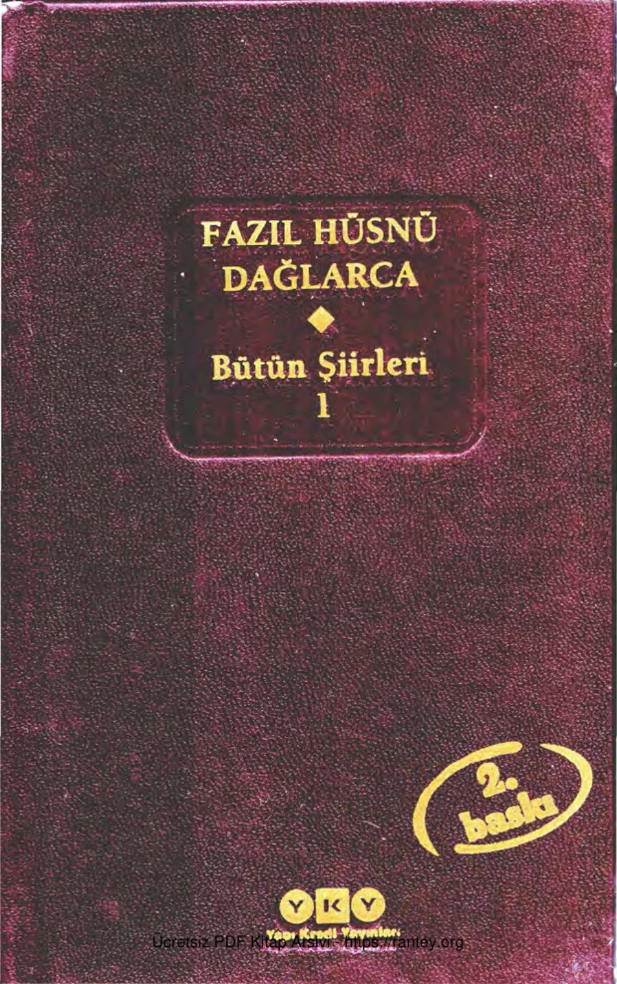 Dağlarca Bütün Şiirleri 1 kapak görseli
