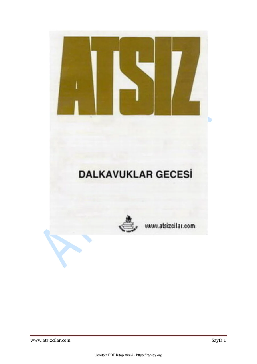Dalkavuklar Gecesi kapak görseli
