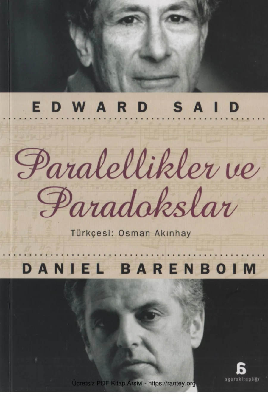 Daniel Barenboim Paralellikler ve Paradokslar kapak görseli