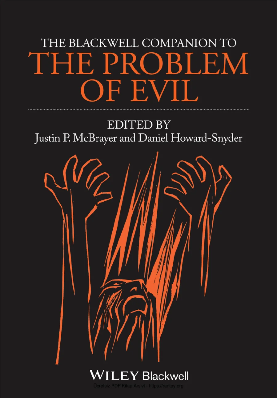 Daniel Howard Snyder The Blackwell Companion to The Problem of Evil kapak görseli
