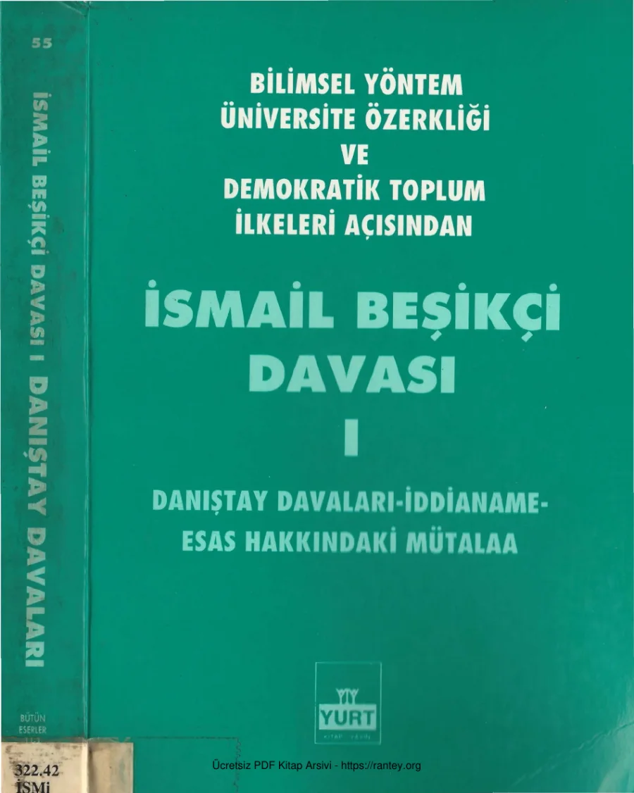 Davası Cilt I kapak görseli