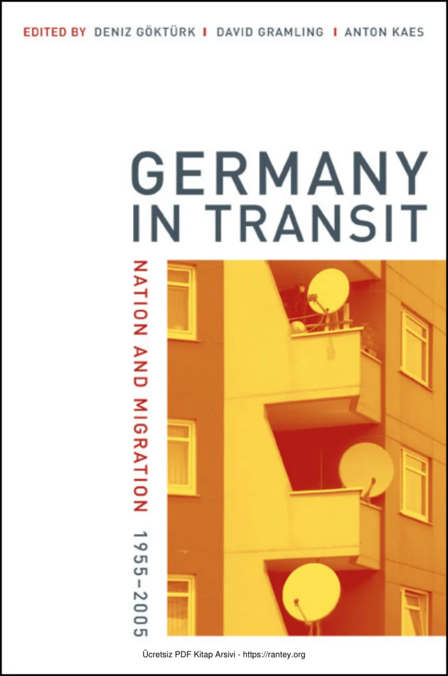 David Gramling Anton Kaes Germany in Transit kapak görseli