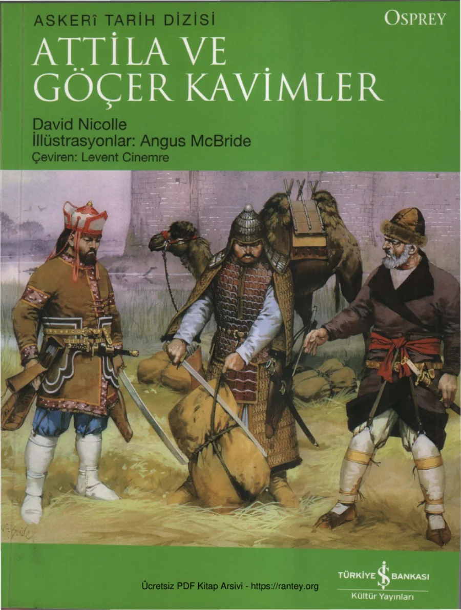 David Nicolle Attila ve Göçer Kavimler kapak görseli