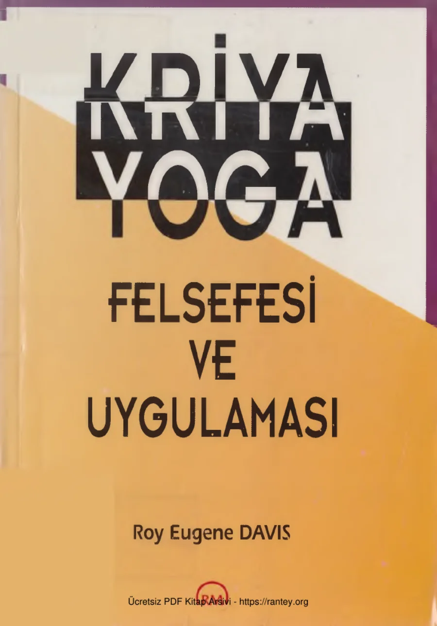 Davis Kriya Yoga Felsefesi ve Uygulaması kapak görseli