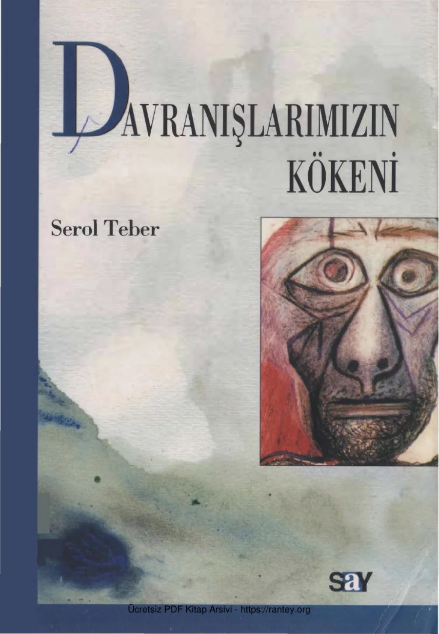 Davranışlarımızın Kökeni Say Yayınları kapak görseli