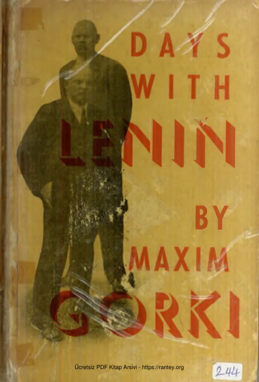 Days With Lenin Martin kapak görseli
