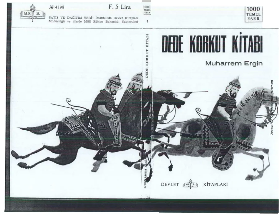 Dede Korkut Kitabi Ergin Part 1 kapak görseli