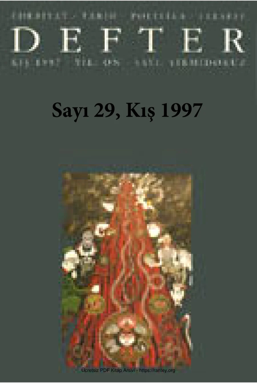 Defter Sayı 029 - Kış 1997 kapak görseli
