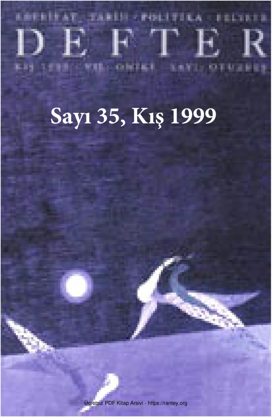 Defter Sayı 035 - Kış 1999 kapak görseli