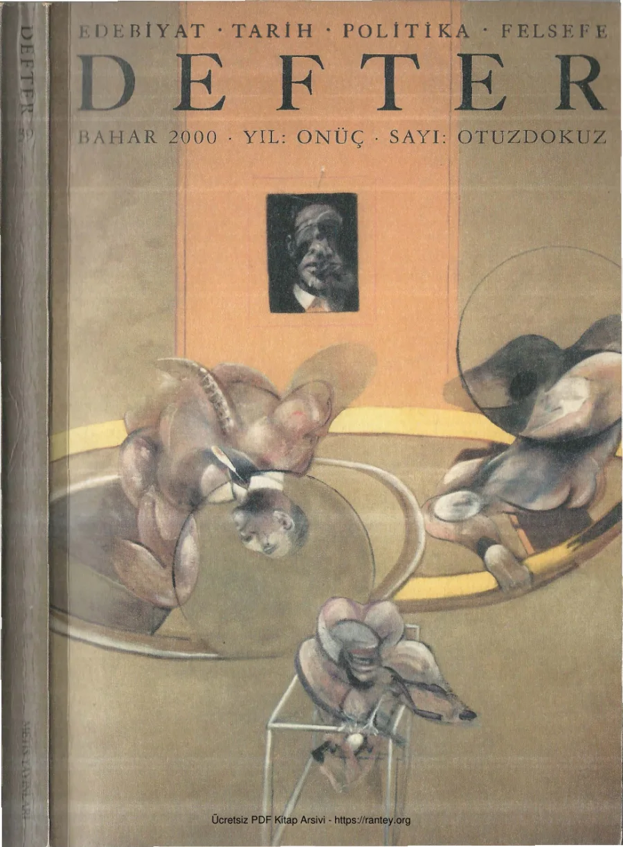 Defter Sayı 039 - Bahar 2000 kapak görseli