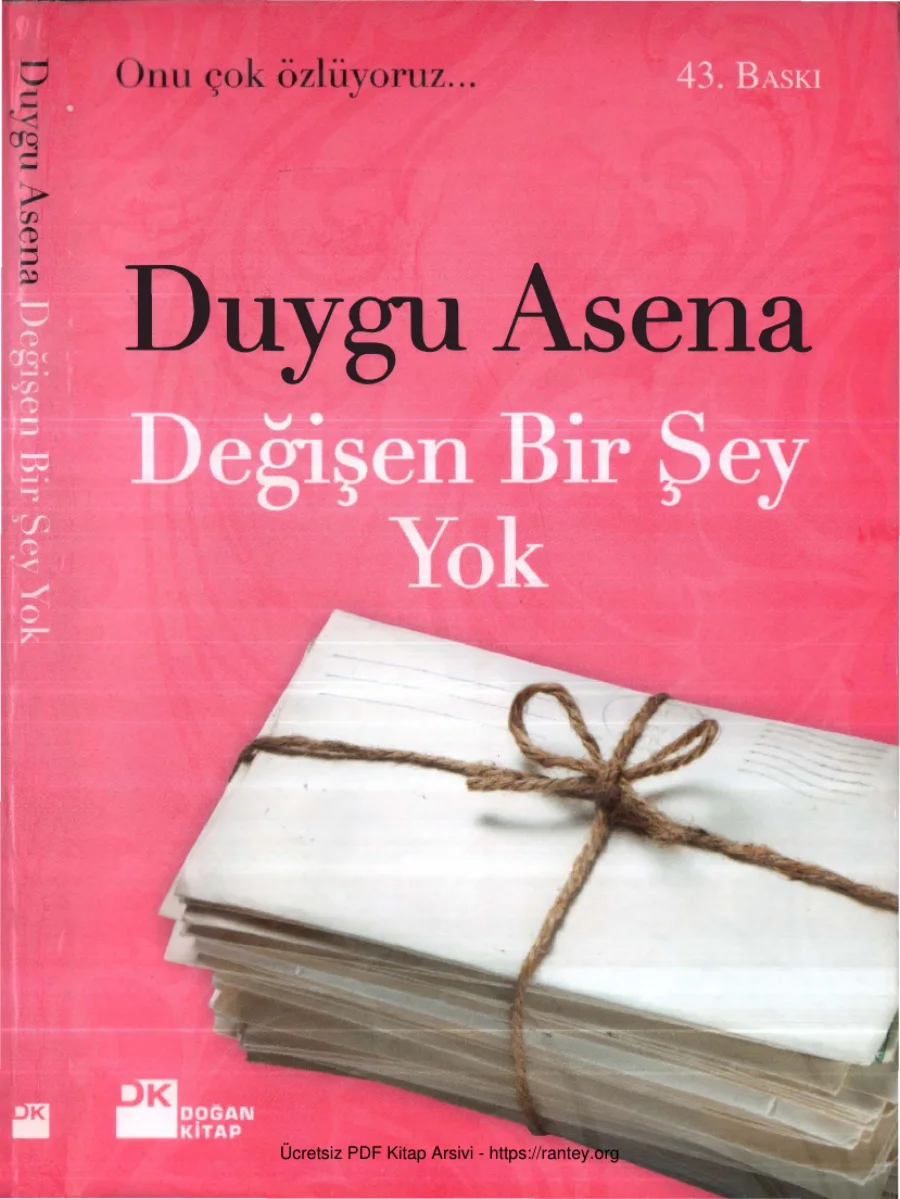 Değişen Bir Şey Yok kapak görseli