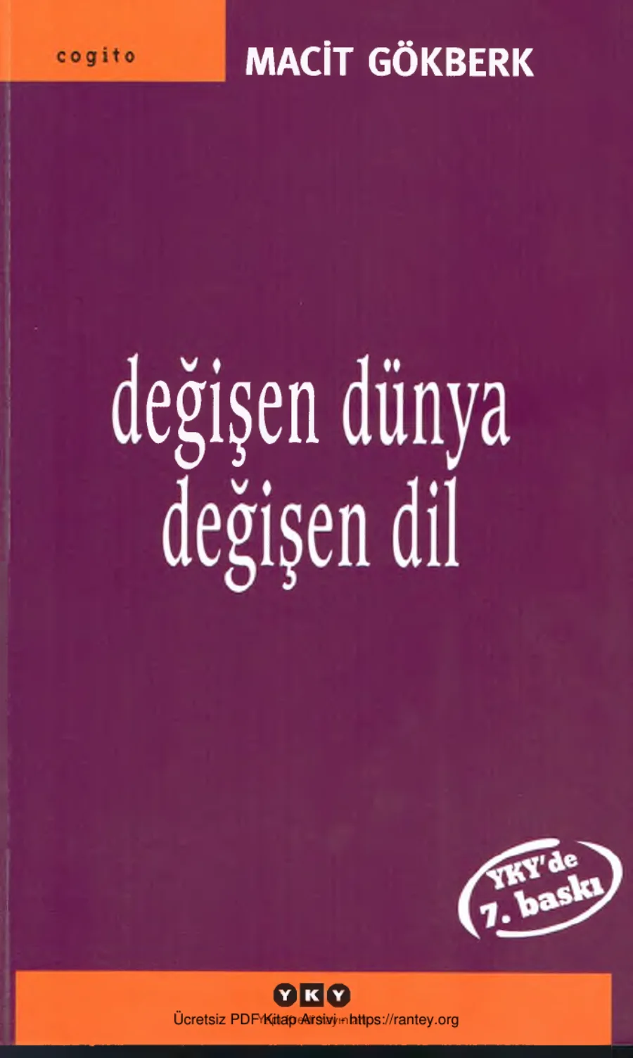 Değişen Dünya Değişen Dil kapak görseli
