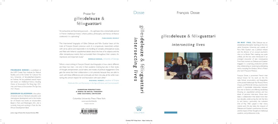 Deleuze Guattari Intersecting Lives kapak görseli