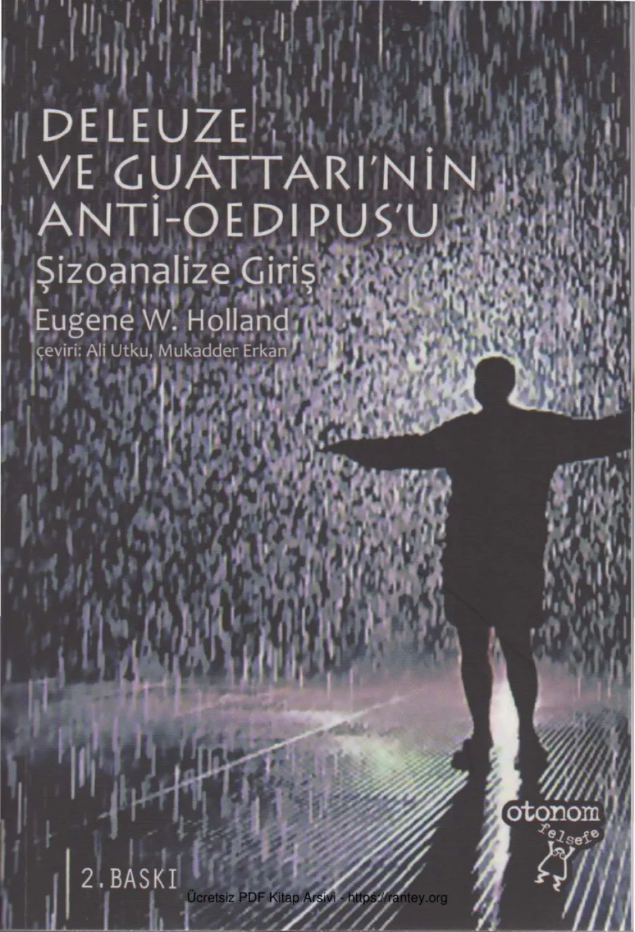 Deleuze ve Guattarinin Anti Oedipusu kapak görseli