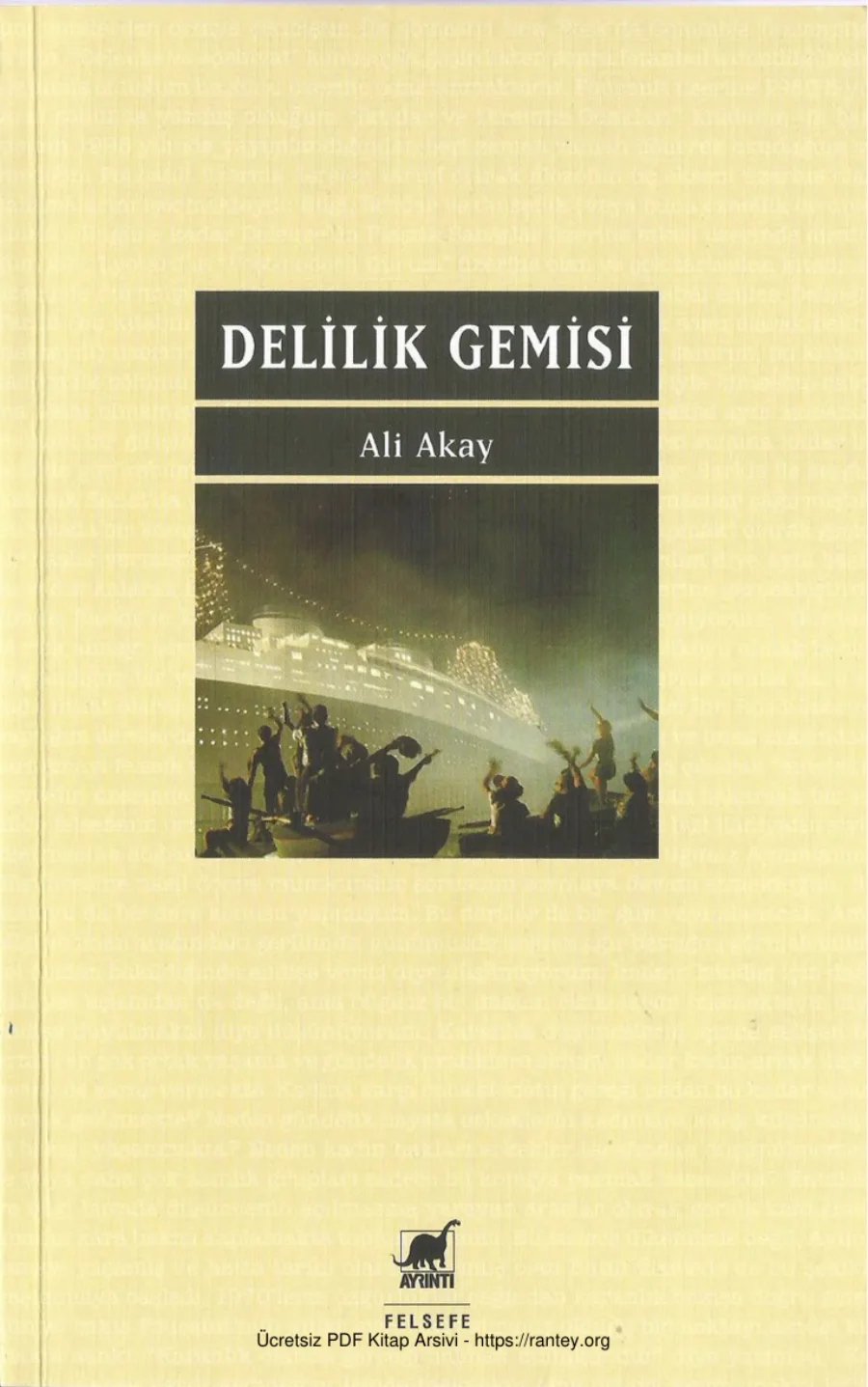 Delilik Gemisi kapak görseli