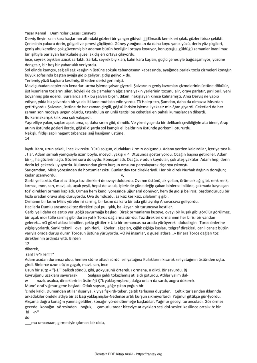 Demirciler Çarşısı Cinayeti kapak görseli