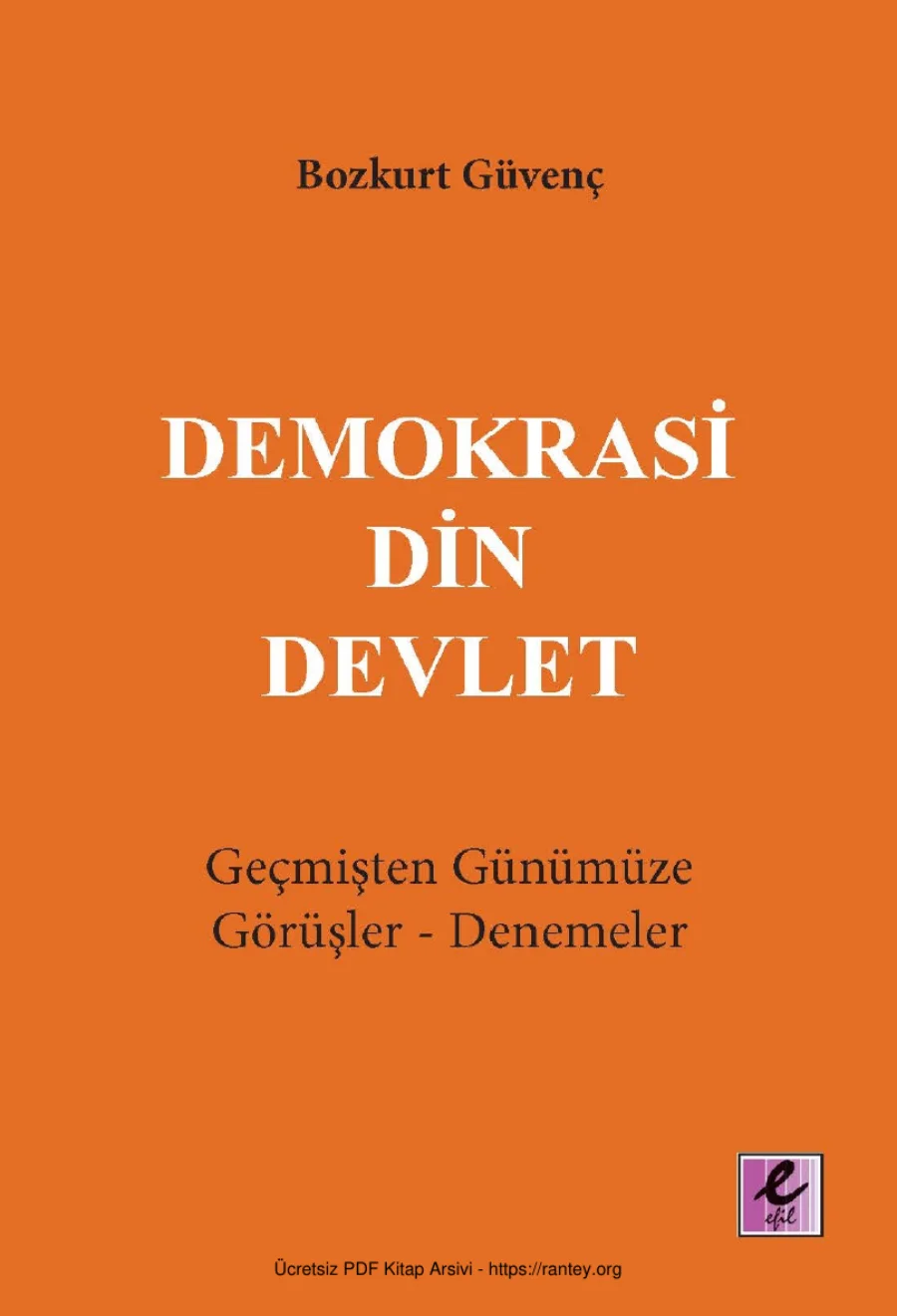 Demokrasi Din Devlet kapak görseli