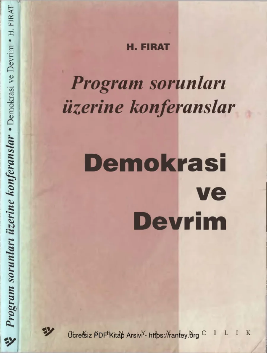 Demokrasi ve Devrim kapak görseli
