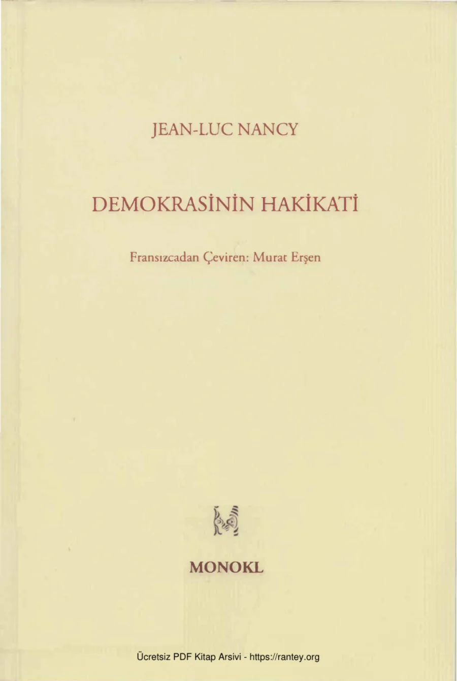 Demokrasinin Hakikati kapak görseli