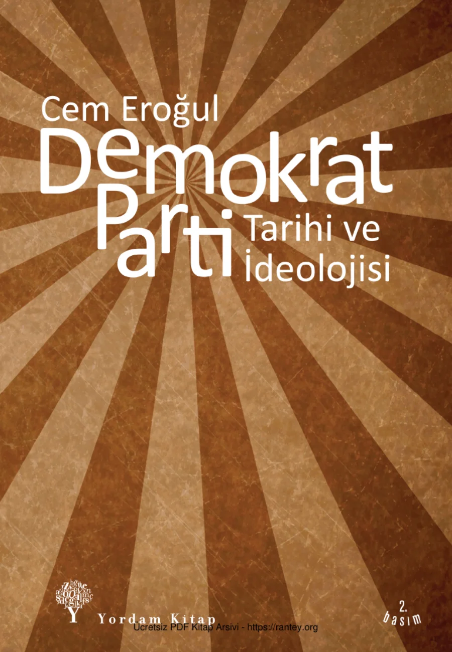 Demokrat Parti: Tarihi ve İdeolojisi kapak görseli