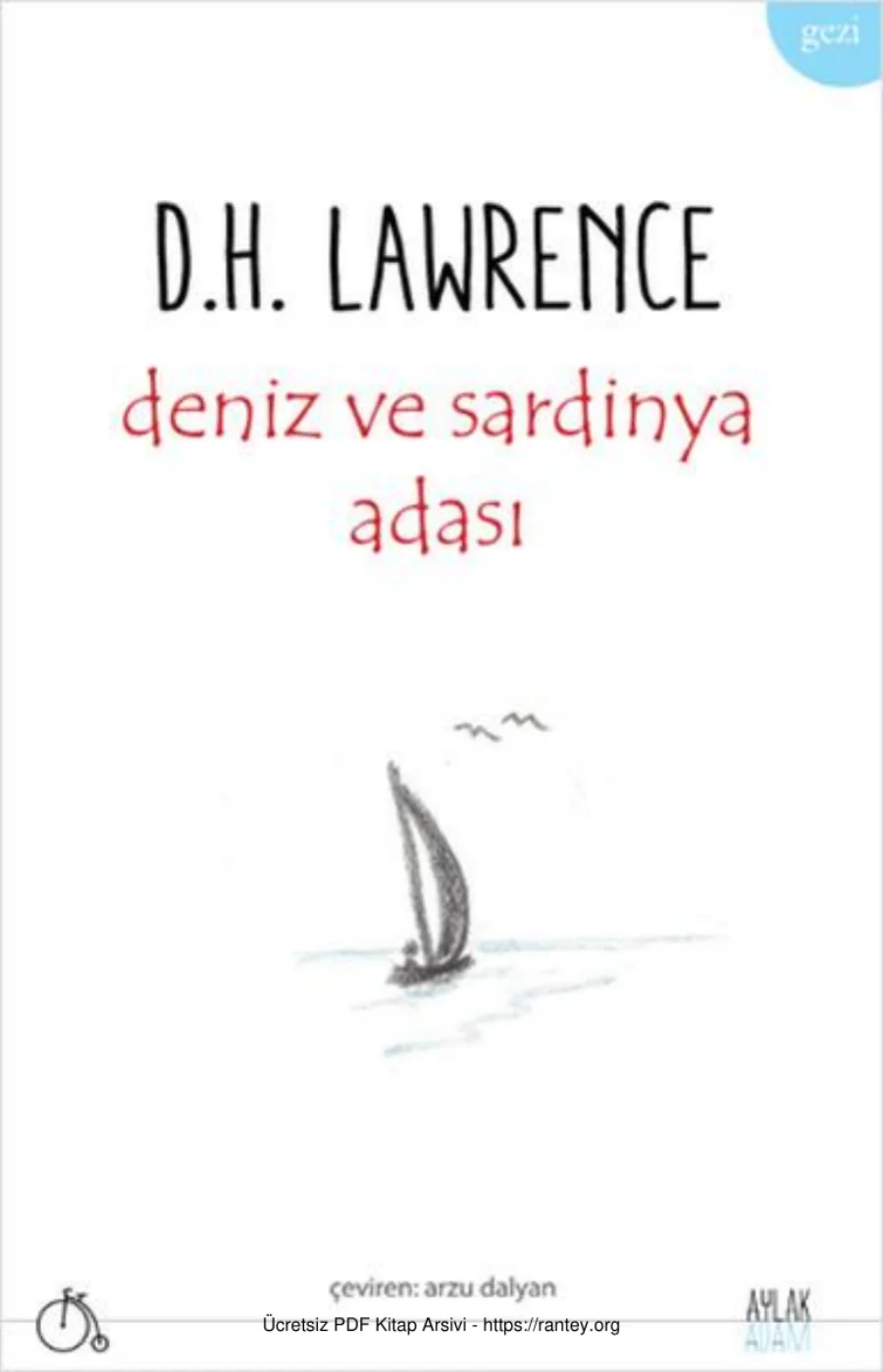 Deniz ve Sardinya Adası kapak görseli