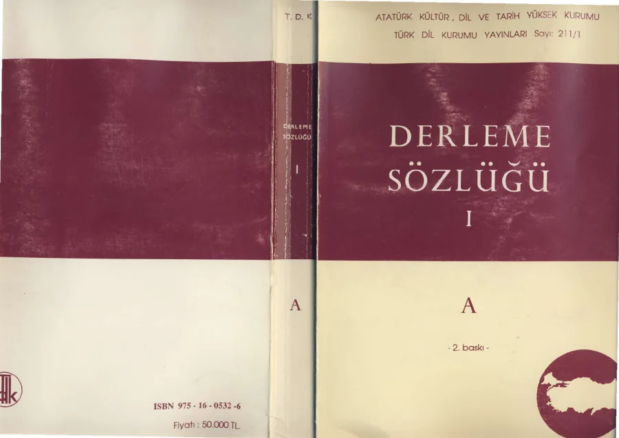 Derleme Sözlüğü Cilt 1 PDF kapak görseli