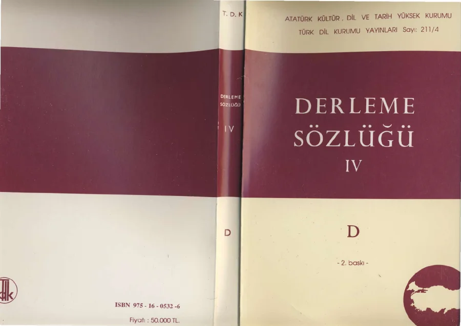 Derleme Sözlüğü Cilt 4 PDF kapak görseli