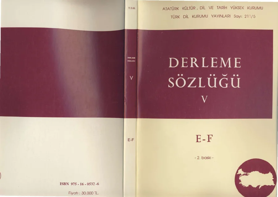 Derleme Sözlüğü Cilt 5 PDF kapak görseli
