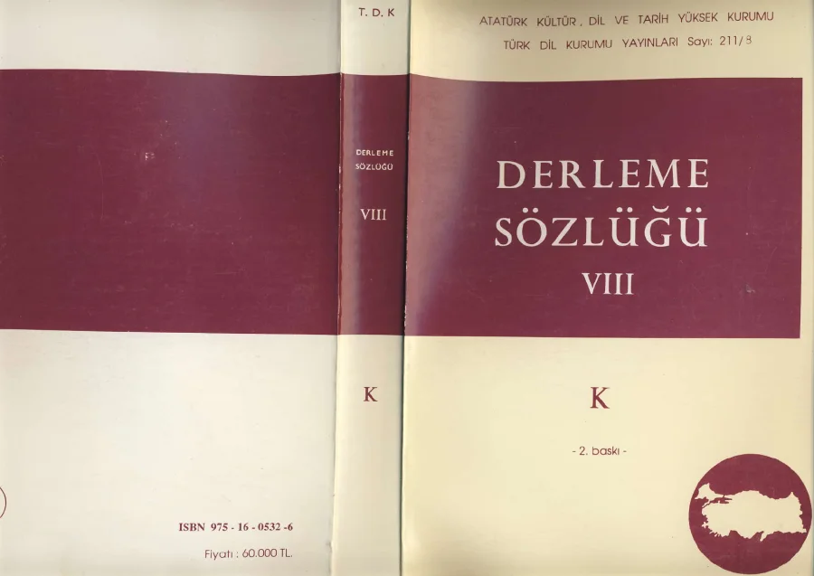 Derleme Sözlüğü Cilt 8 PDF kapak görseli