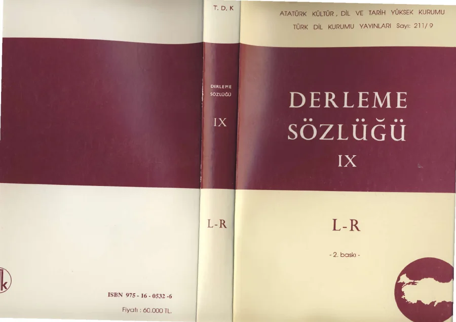Derleme Sözlüğü Cilt 9 PDF kapak görseli