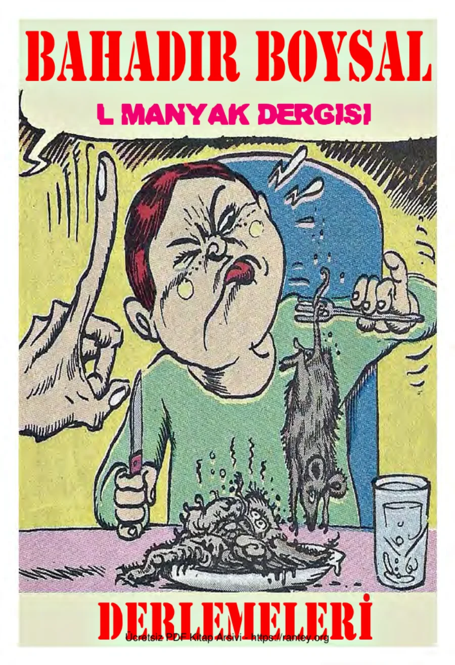 Derlemeleri 01 L Manyak Dergisi kapak görseli