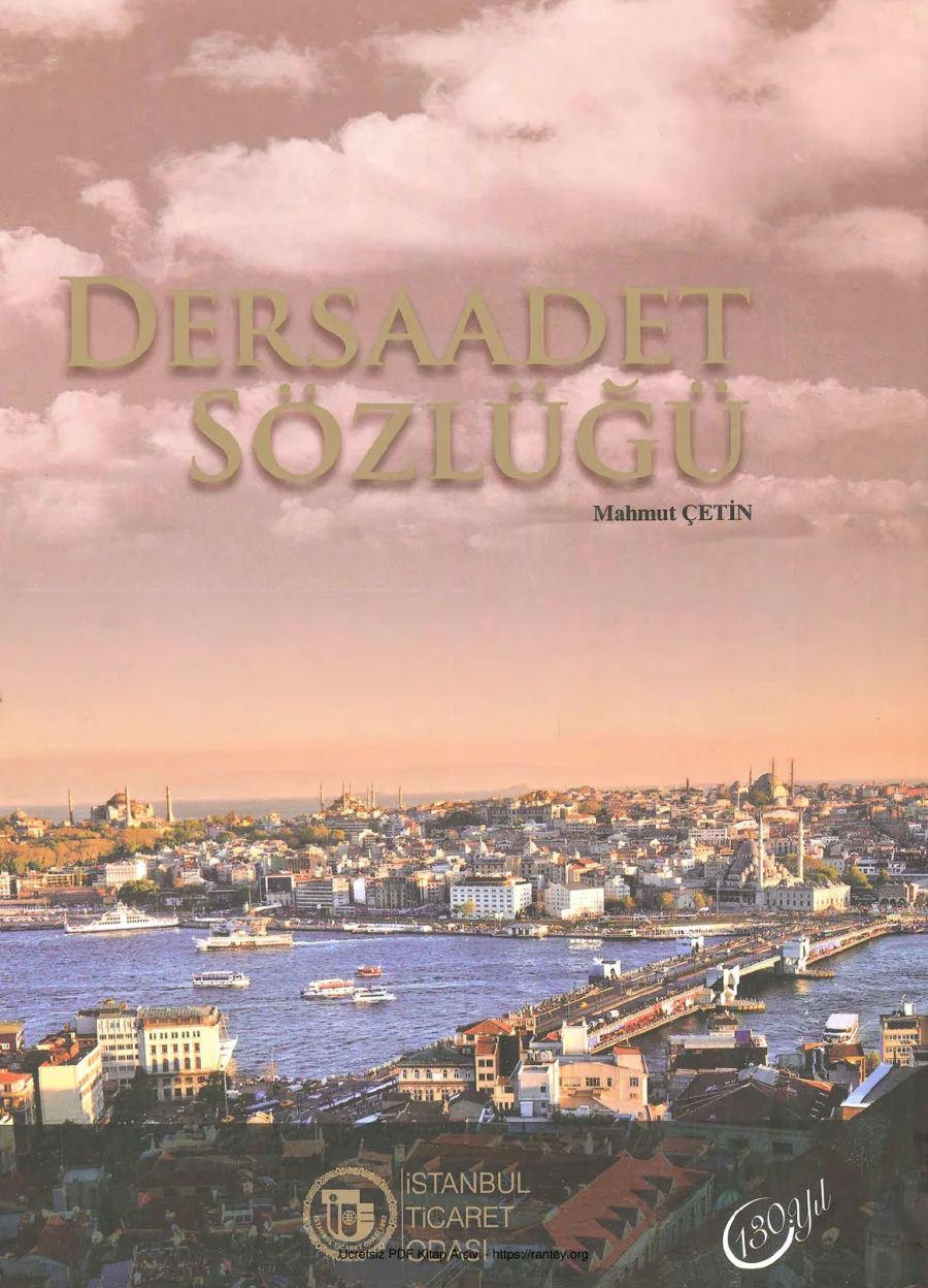 Dersaadet Sözlüğü kapak görseli