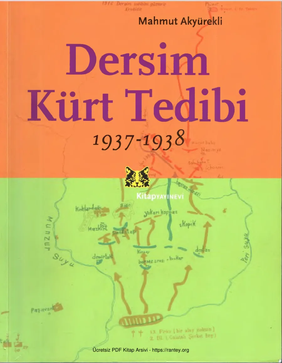 Dersim Kürt Tedibi 1937 1938 kapak görseli