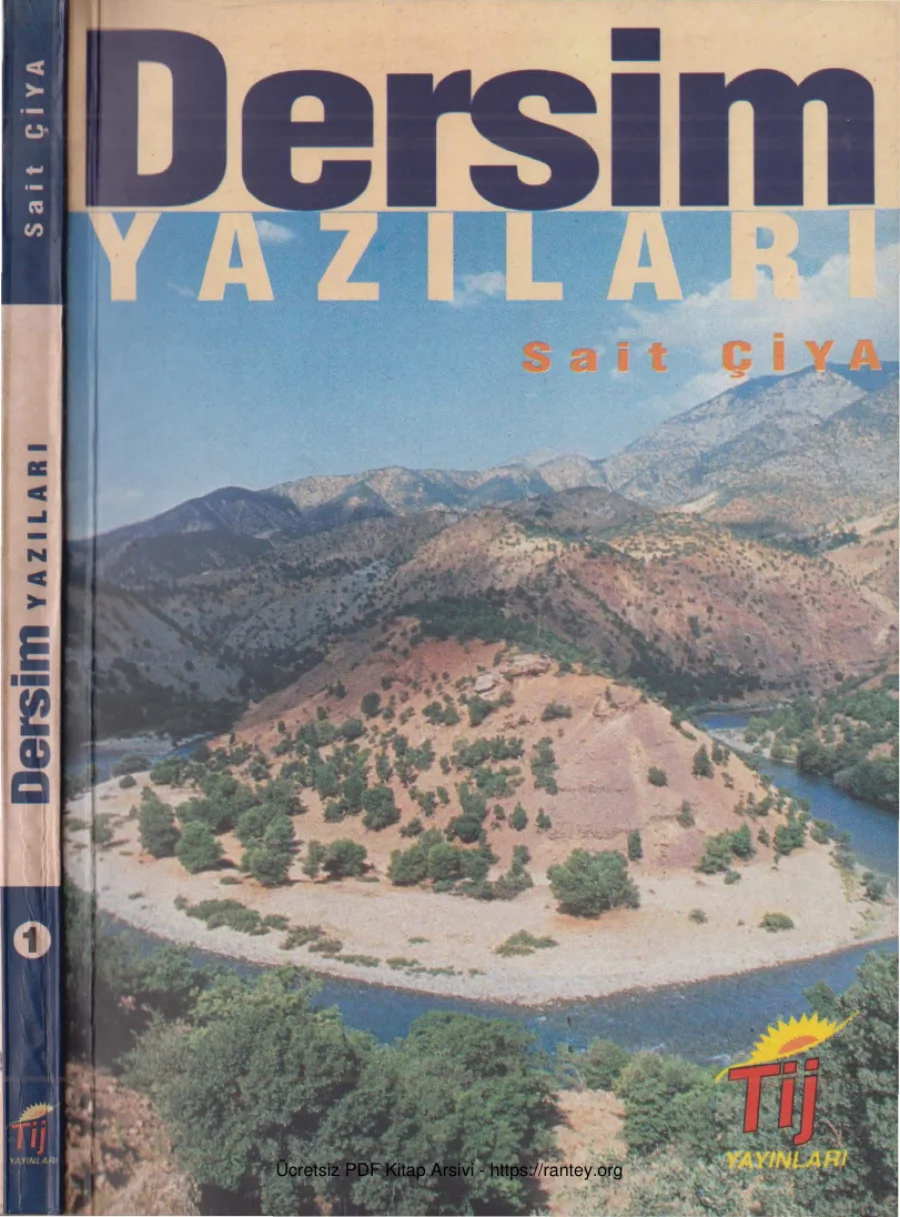 Dersim Yazıları kapak görseli