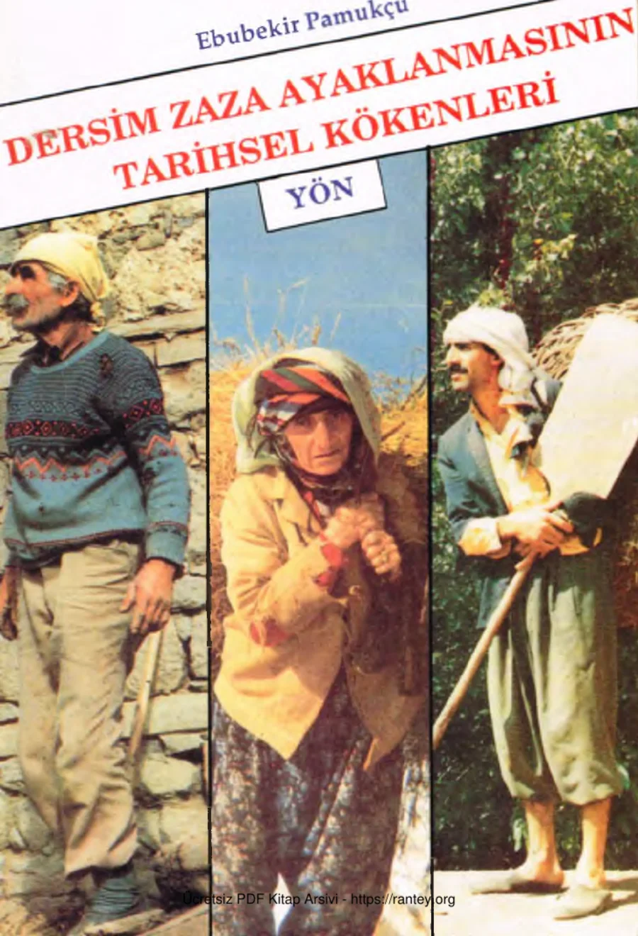 Dersim Zaza AYaklanmasının Tarihsel Kökenleri kapak görseli