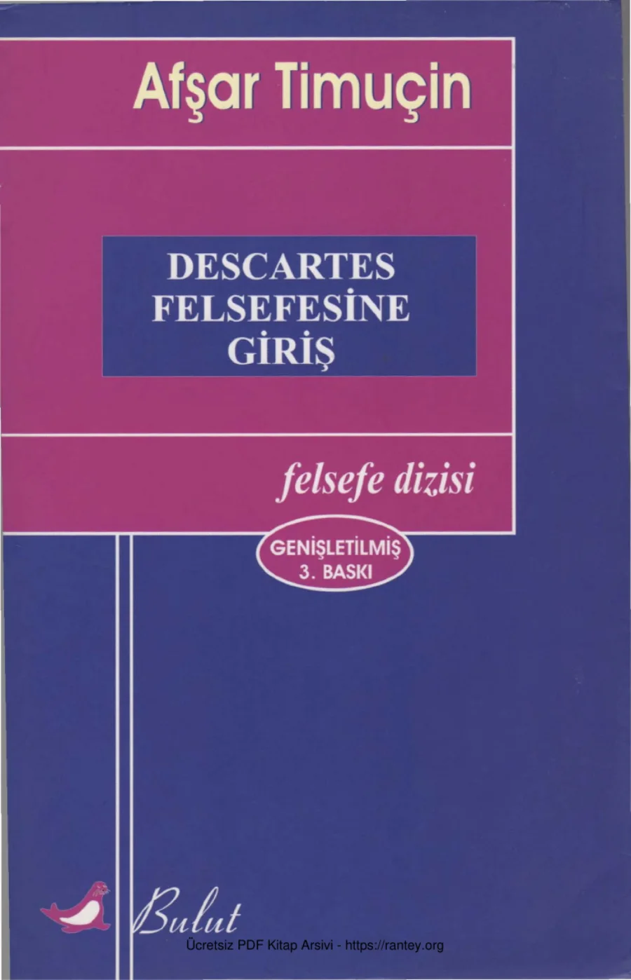 Descartes Felsefesine Giriş kapak görseli