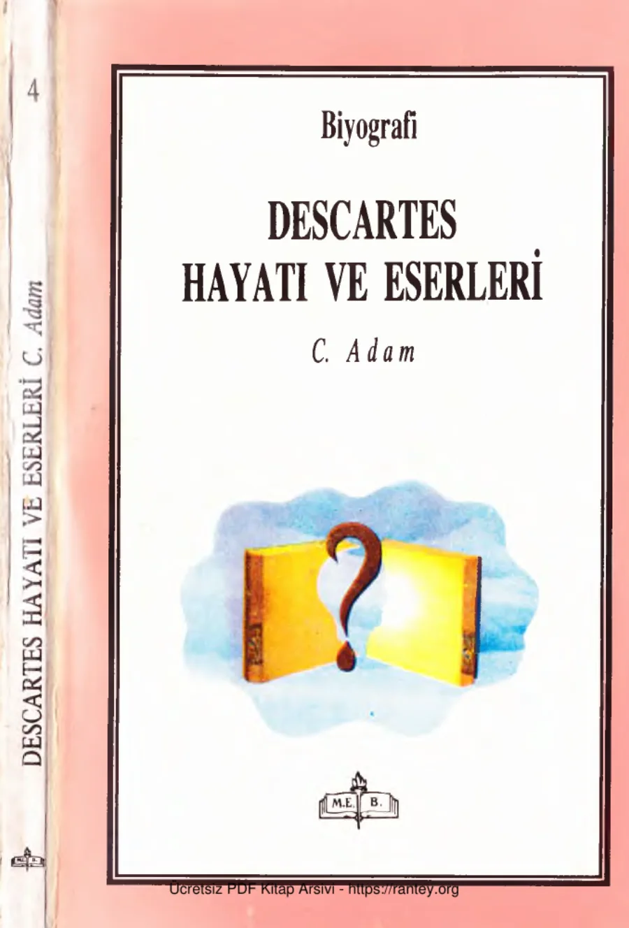 Descartes Hayatı ve Eserleri kapak görseli