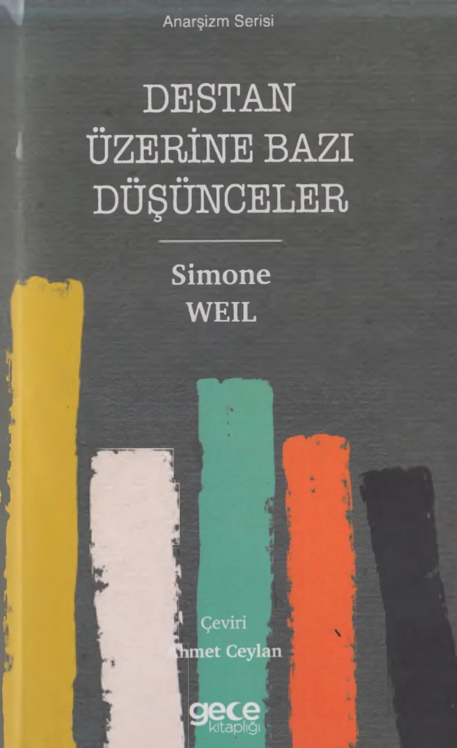 Destan Üzerine Bazı Düşünceler Gece kitap kapağı