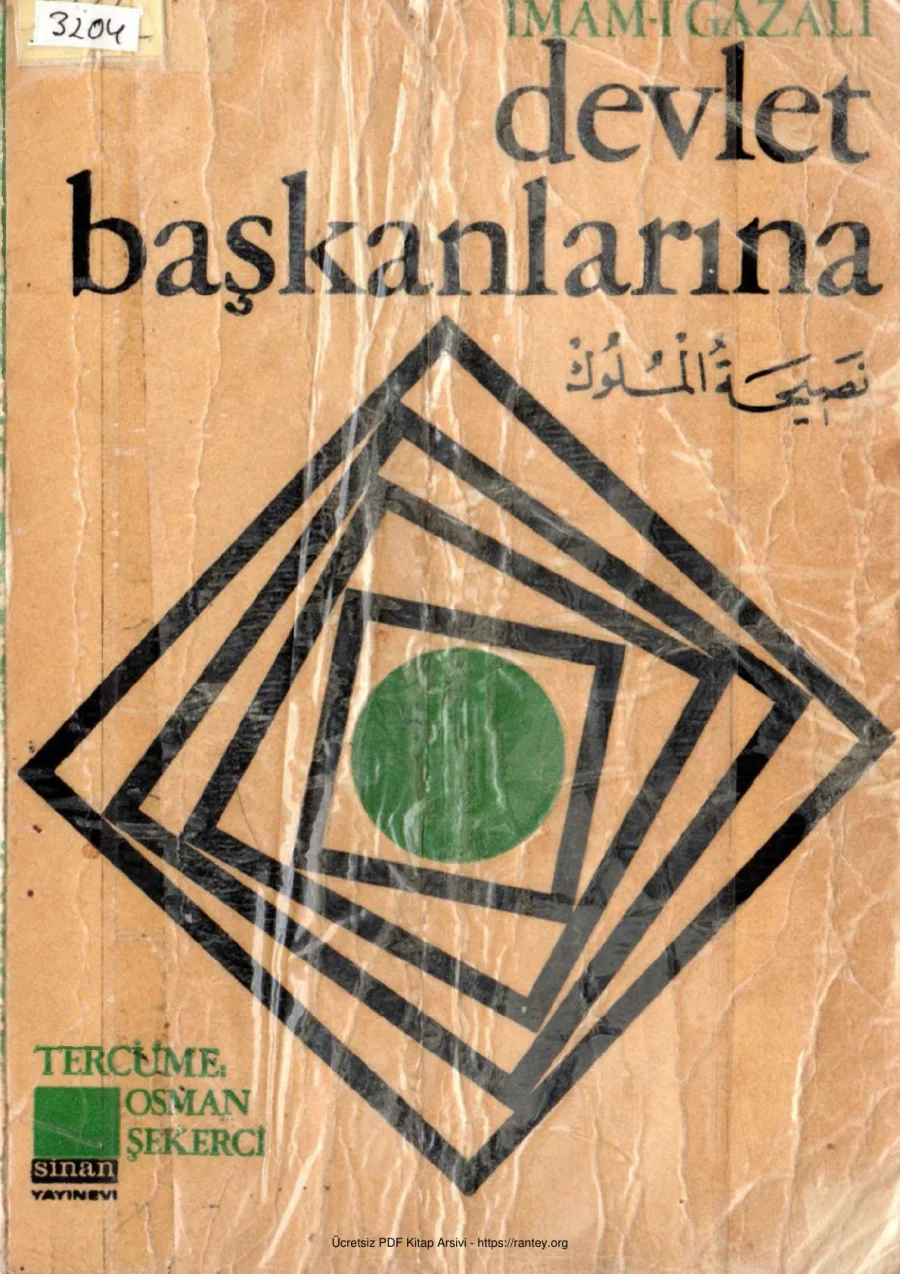 Devlet Baskanlarina Nasihatler kapak görseli