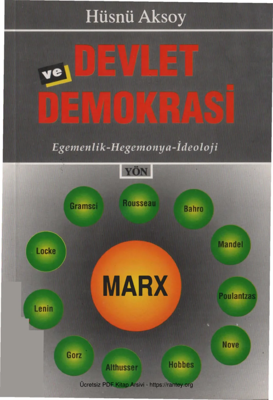 Devlet ve Demokrasi kapak görseli