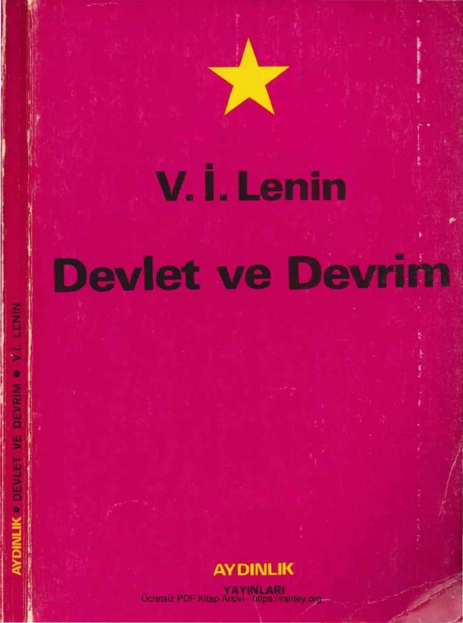 Devlet ve Devrim kapak görseli