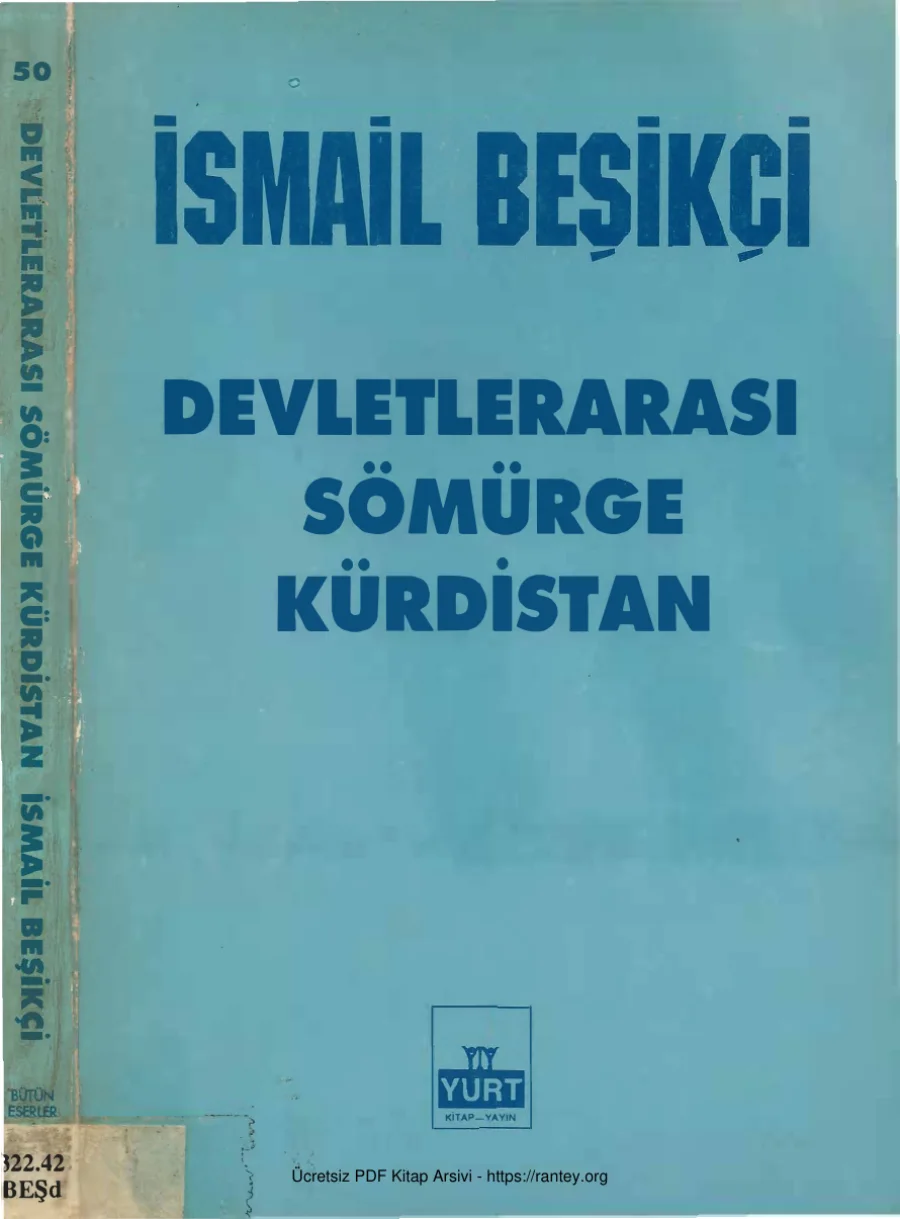Devletler Arası Sömürge Kürdistan kapak görseli