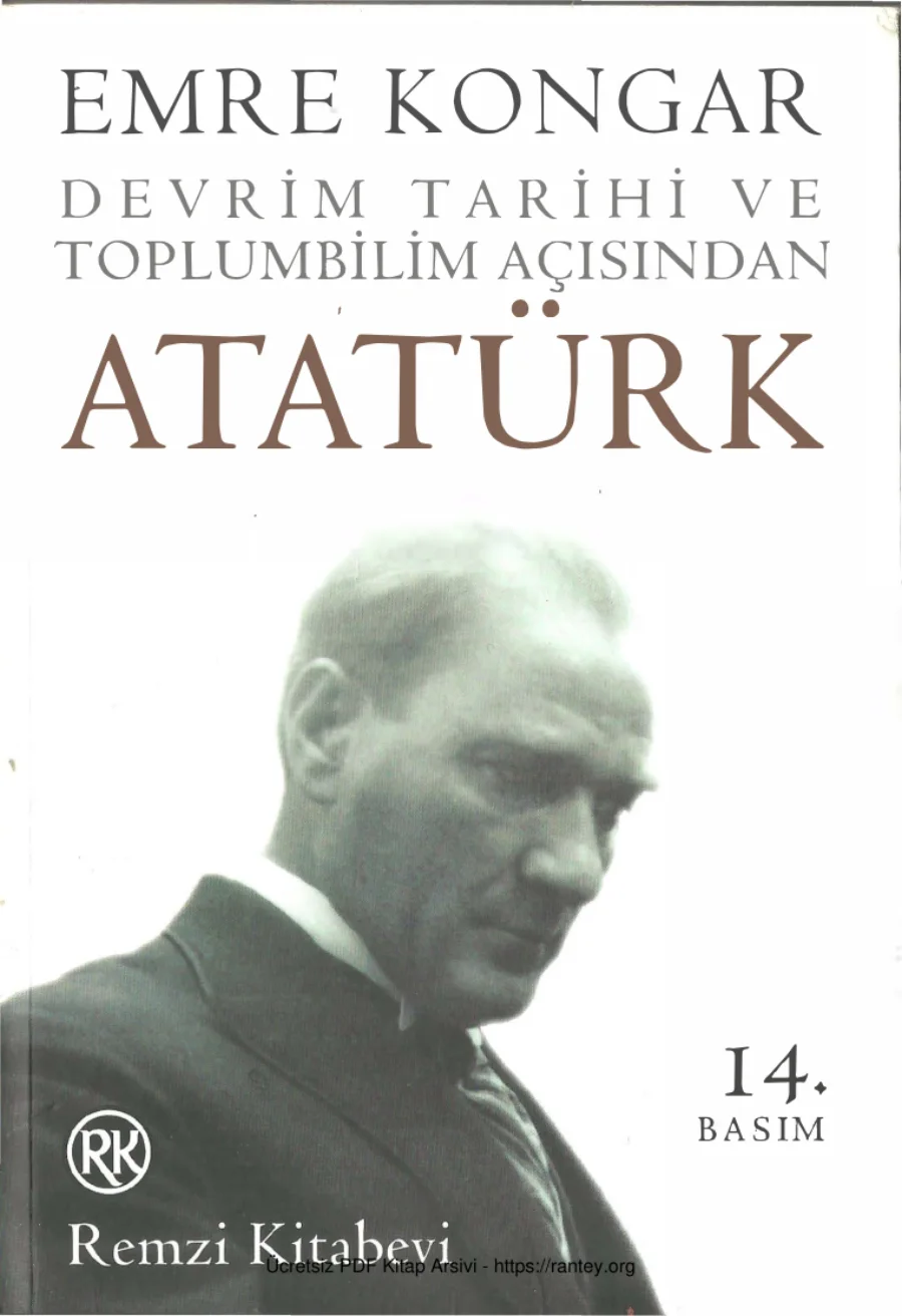 Devrim Tarihi ve Toplum Bilim Açısından Atatürk Remzi Kitapevi kapak görseli